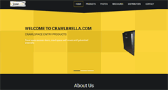 Desktop Screenshot of crawlbrella.com